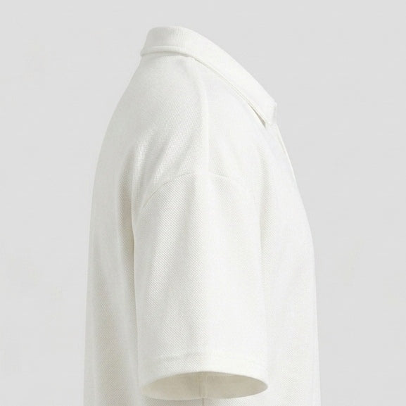 Buttonless Polo Shirt